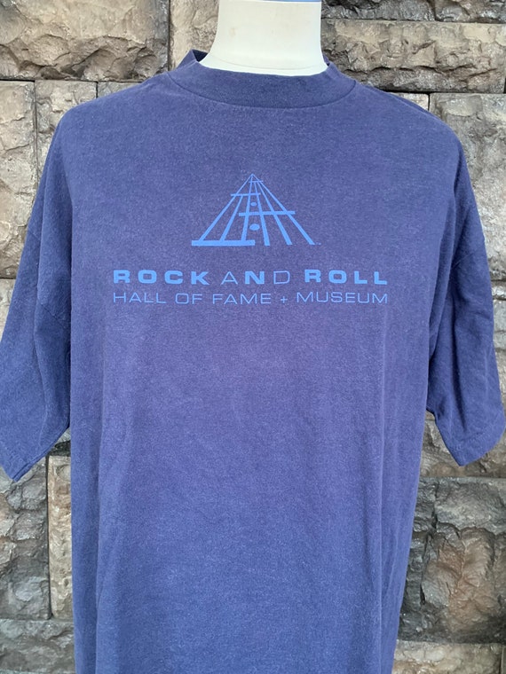 Vintage 90s Rock and Roll Hall of Fame Museum T Shirt - Etsy