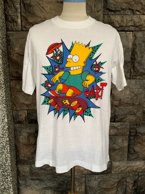 Vintage Skater Bart Simpson Tshirt