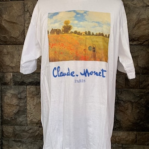 Vintage Claude Monet Paris T shirt