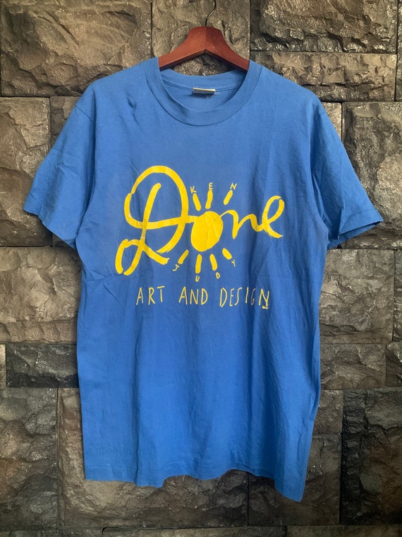 ヴィンテージ Ken DONE アート＆デザイン ポップアート Tシャツ - Etsy