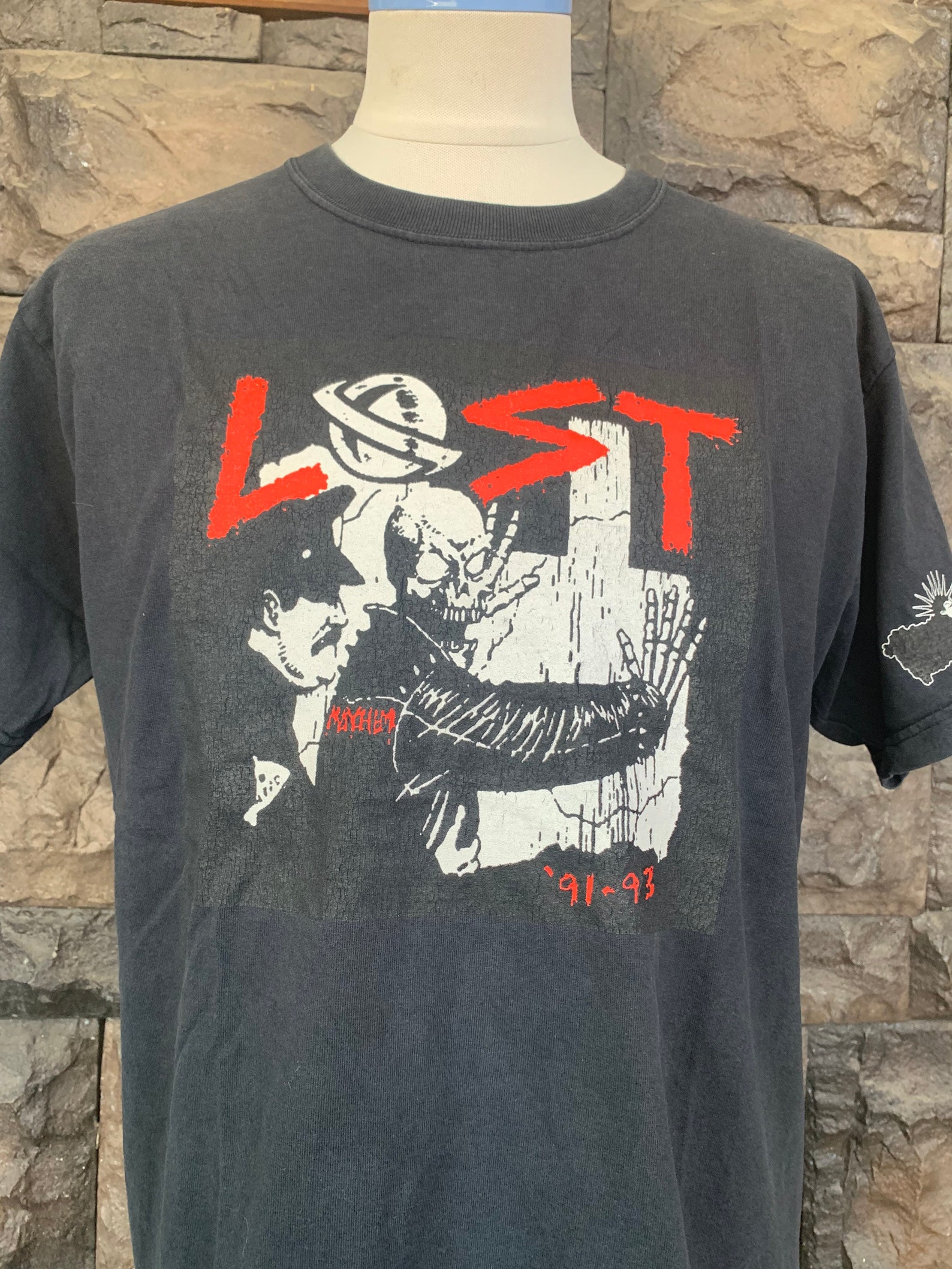 Vintage Lost Enterprises Skateboard T shirt | Etsy