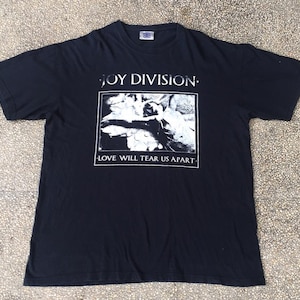 Vintage Joy Division Love Will Tear Us Part T-shirt
