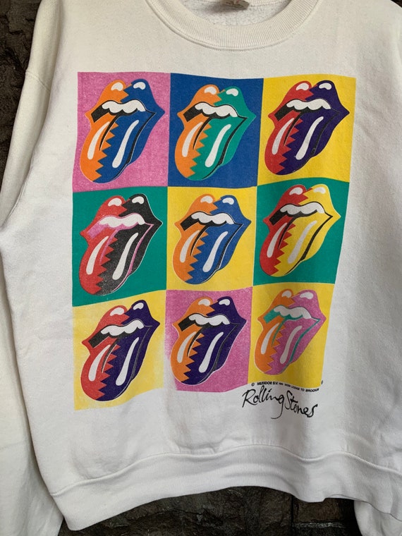 Vintage 80s Rolling Stones Under License to Brock… - image 2