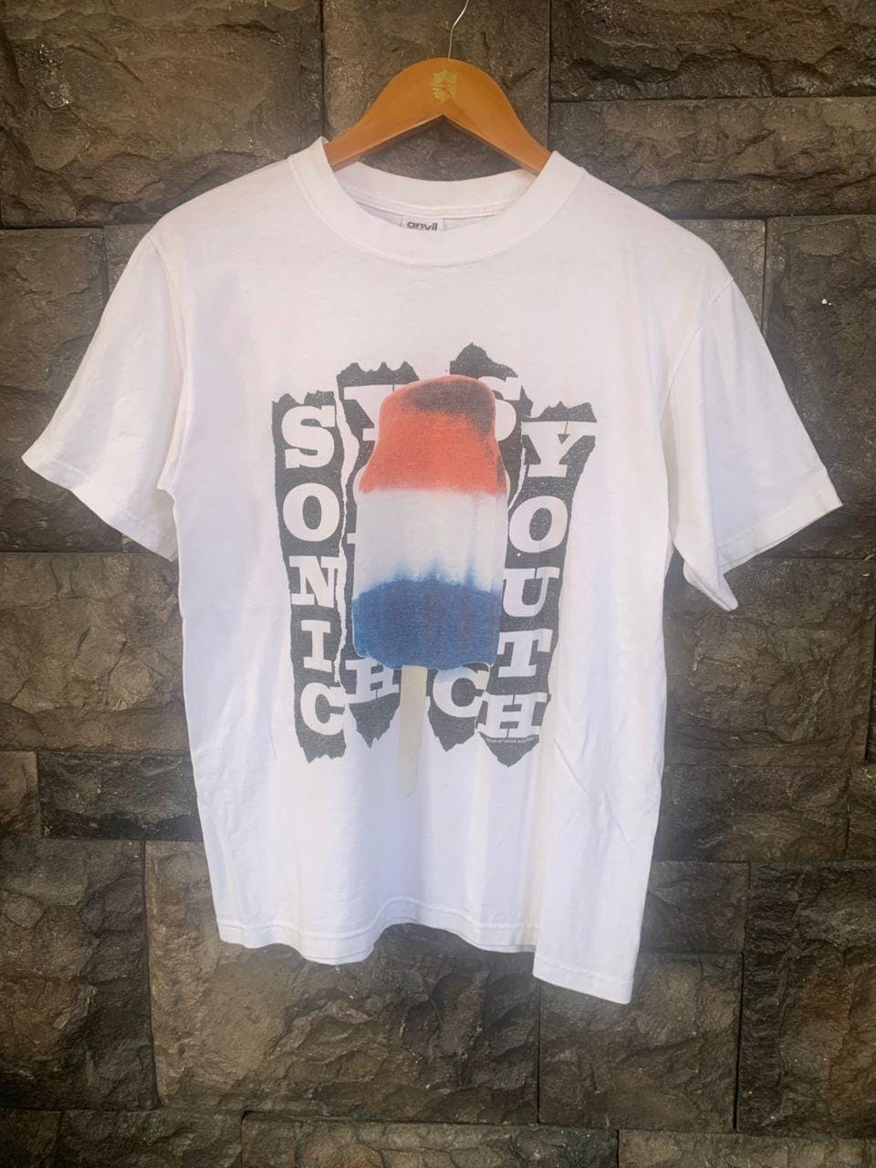 Vintage Sonic Youth Bomb Pop Ice Cream Band T Shirt - Etsy