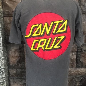 80s Santa Cruz 三日月 ロゴ Tシャツ old skate 80s Santa Cruz 三日月 ロゴ Tシャツ old skate 80s Santa Cruz