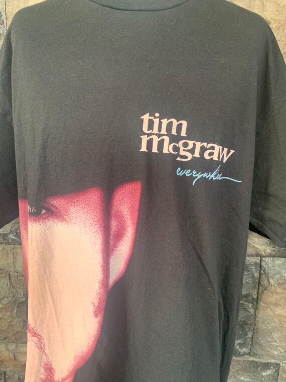 Vintage 90s Tim Mcgraw American Country Singer / Actor T Slhirt - Etsy