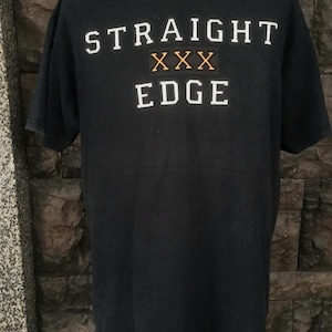 Vintage Straight  Edge tshirt