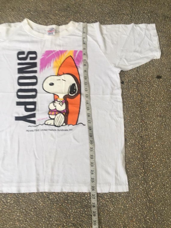 Vintage 90s Peanut Snoopy T Shirt Etsy Singapore