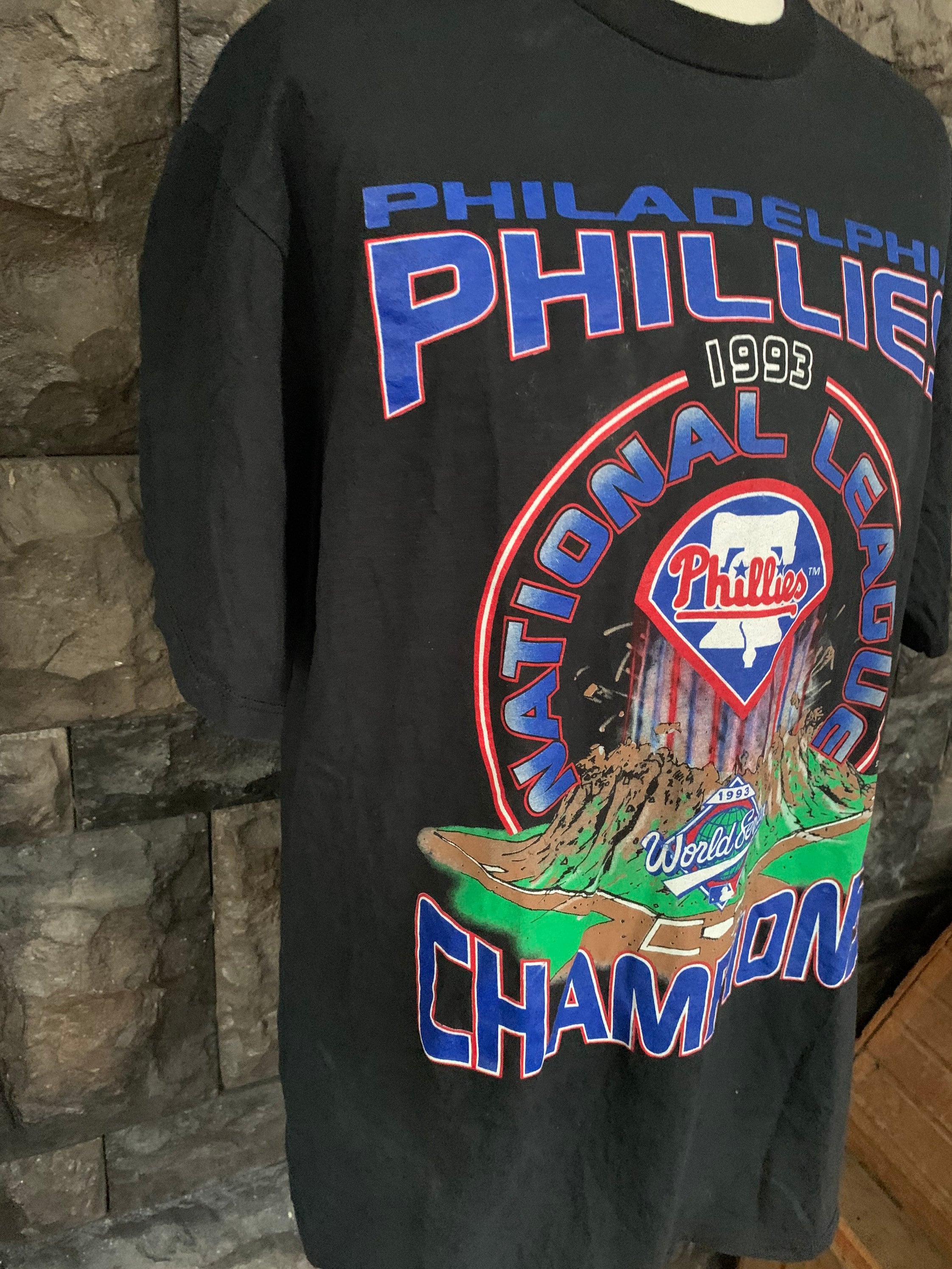 Vintage Philadelphia Phillies Champions 08 World Series T Shirt