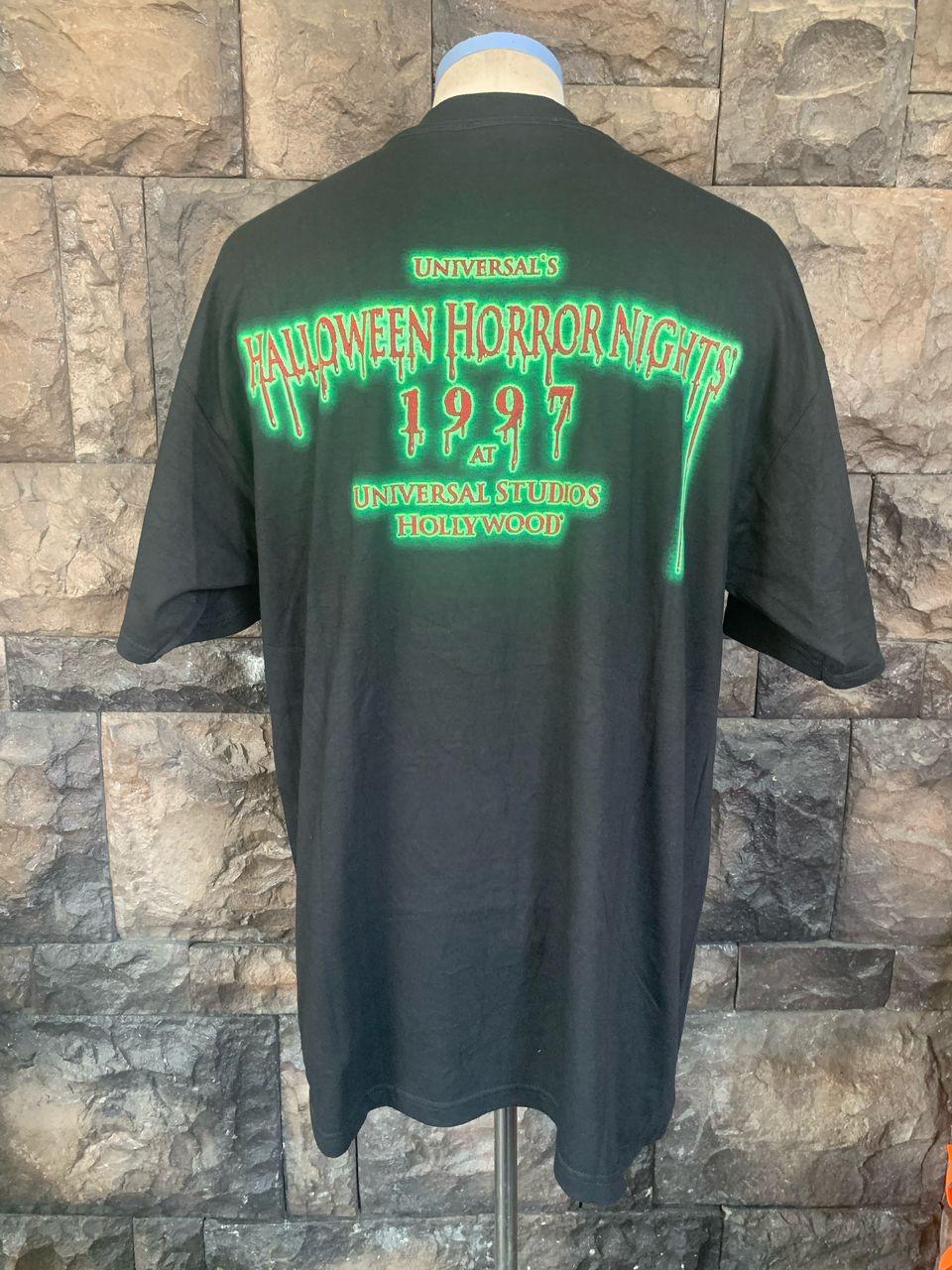 トップス 90s 1997 Universal Studios Halloween Tee Vintage 90's Halloween Horror Nights 1997 T-shirt | eBay