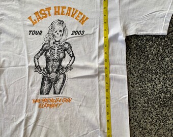 ミッシェル ガン エレファント バンドTツアーTシャツ LAST HEAVEN ミッシェル ガン エレファント バンドTツアーTシャツ LAST