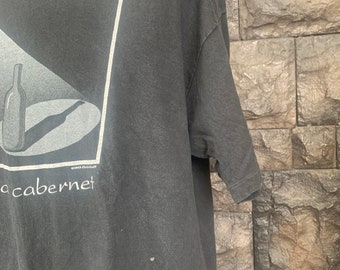 Vintage 90s Life is a Cabernet Artwork / Street Art T-shirt - Etsy