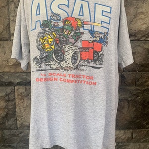 Vintage Scale Tractor Design Competition East Moline Tour t-shirt