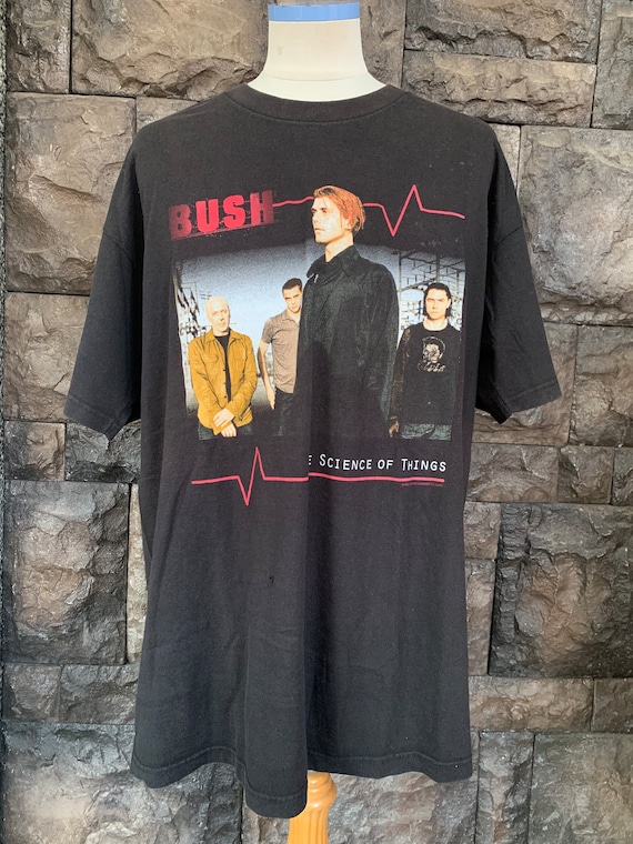 Vintage 90s Bush the Science of Things Band T Shirt - Etsy Finland