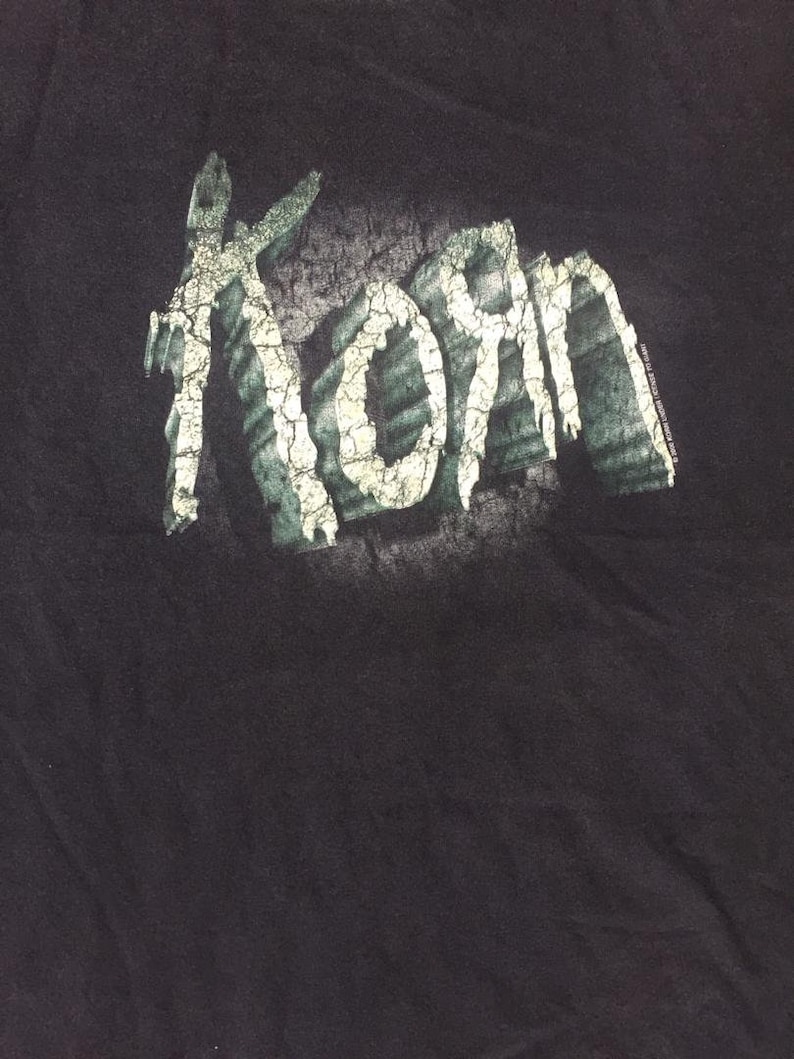 Vintage Korn Band T shirt Etsy