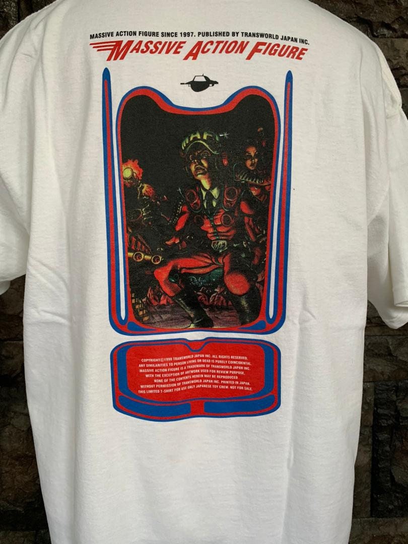 Vintage Massive Action Figure Tranworld Japan Tshirt Etsy Ireland
