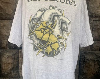 x violence in jealousy ロンT スリーブ 90s “X JAPAN” 1991 Violence In Jealousy tour STUFF Tee バンドt