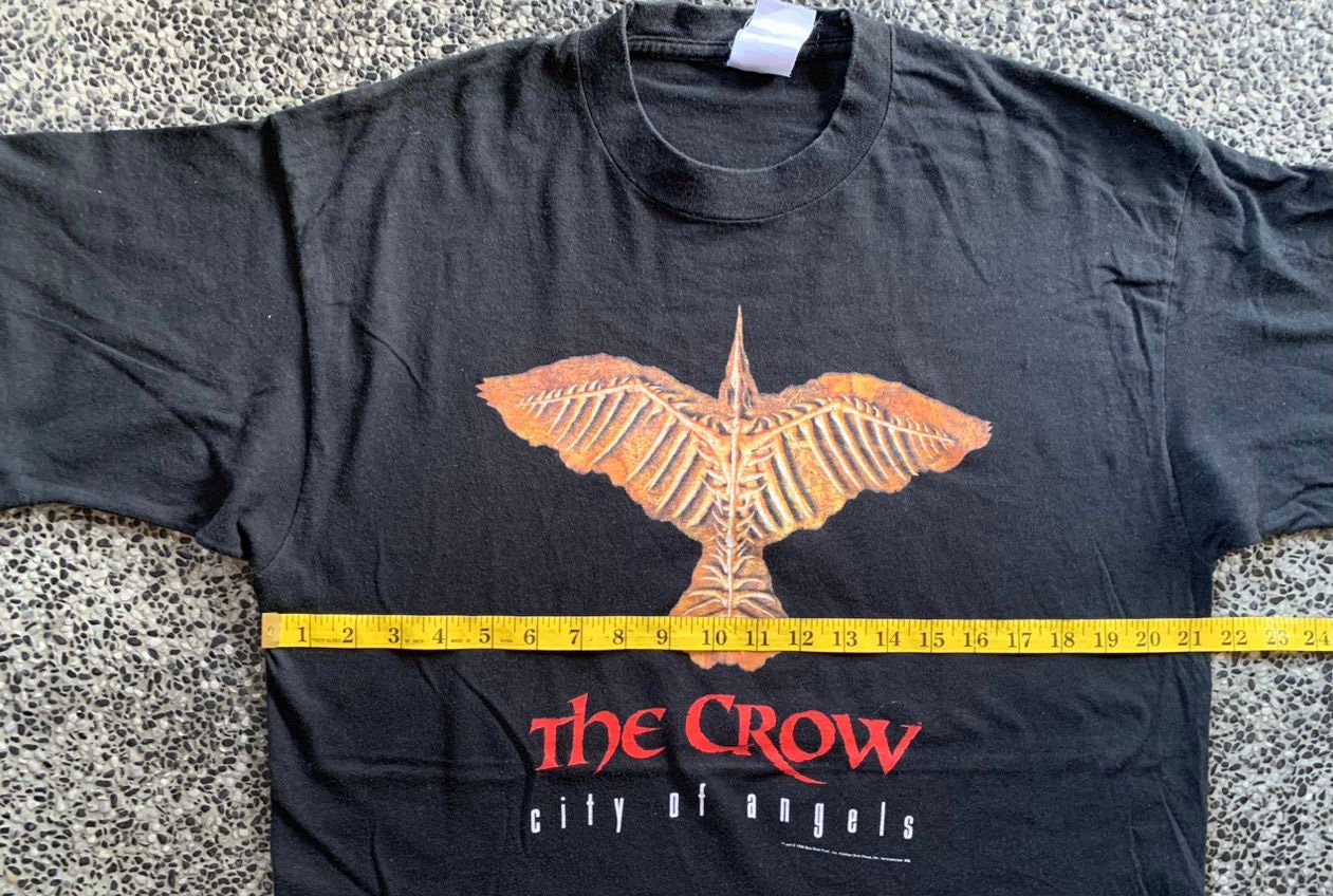 Vintage 90s the Crow City of Angels Movie T Shirt - Etsy
