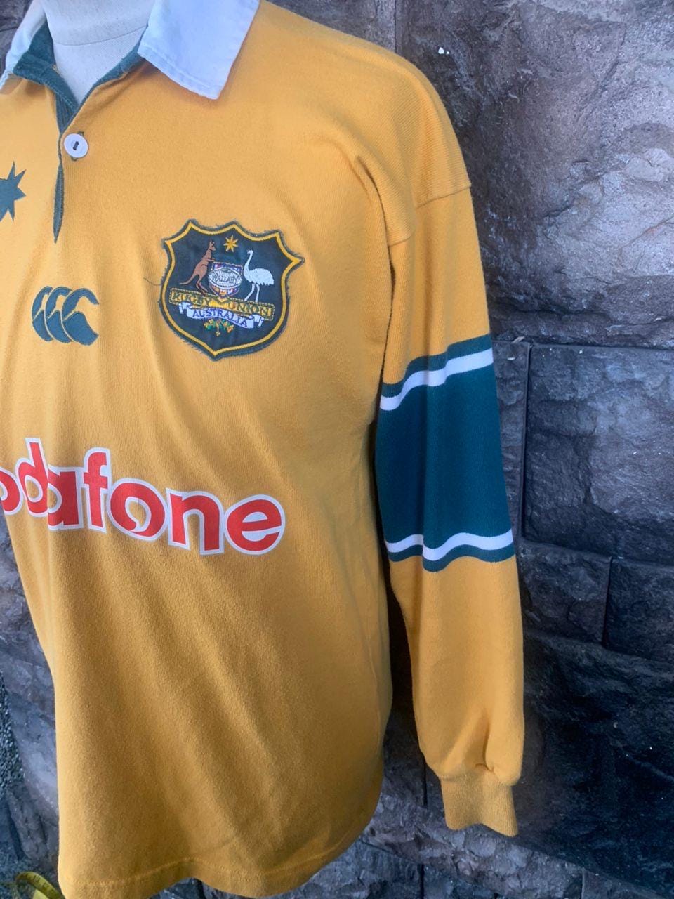 Vintage Canterbury Australia Rugby Wallabies Vodafone Shirt