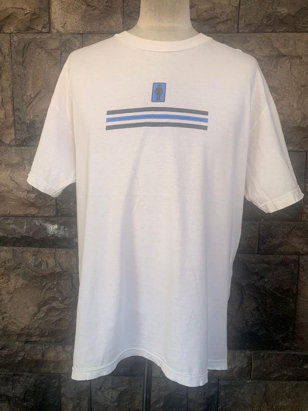 Vintage Black GIRL SKATE CO. T-Shirt - L
