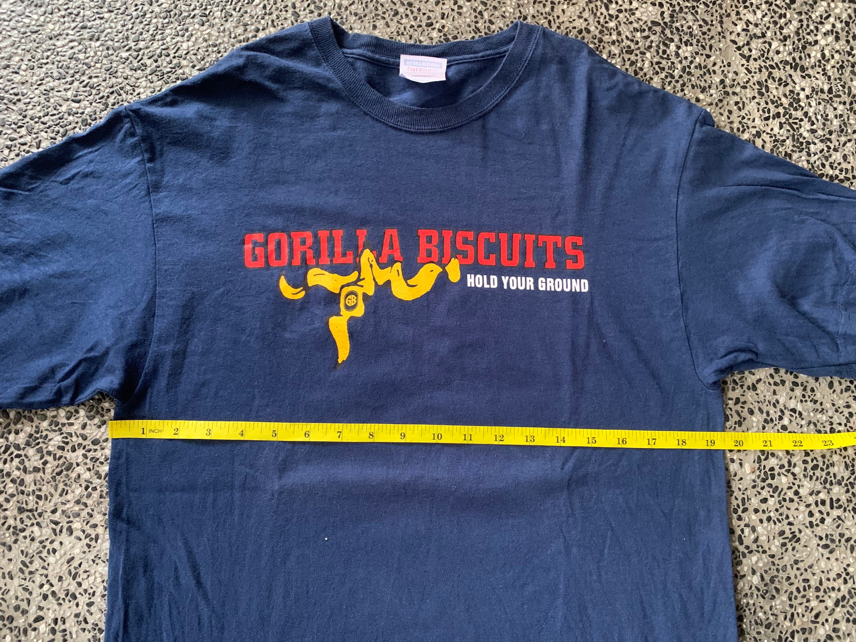 Vintage 00s Gorilla Biscuits T-shirt, NYC Hardcore Punk - Etsy