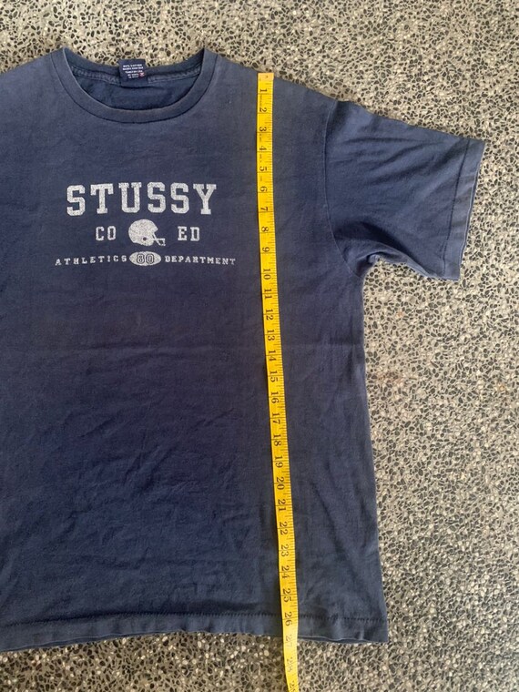 Vintage 90s Stussy Co Ed Athletics 80 Department - Etsy