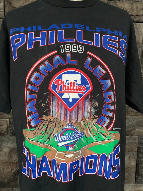 90s Philadelphia Phillies League Champs Roll Up t-shirt Large