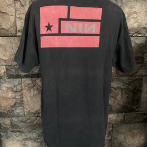 Vintage 2005 NIN Nine Inch Nails Art is Resistance Band T Shirt - Etsy