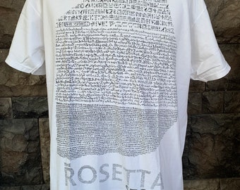 Rosetta Stone Tshirt - Etsy