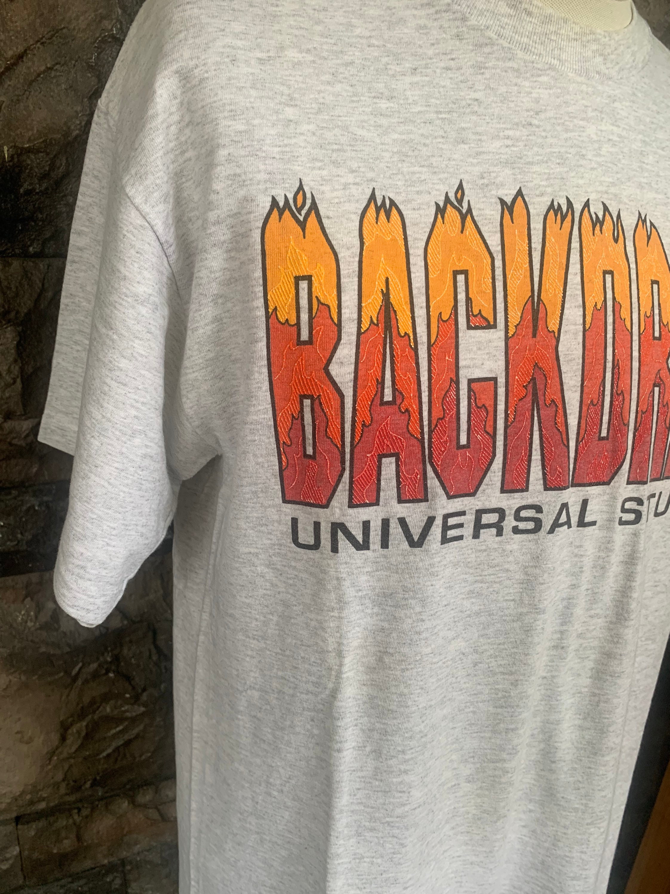 90s BACKDRAFT ムービーＴシャツ　ユニバーサルスタジオ 90s backdraft universal studios ムービーtシャツ