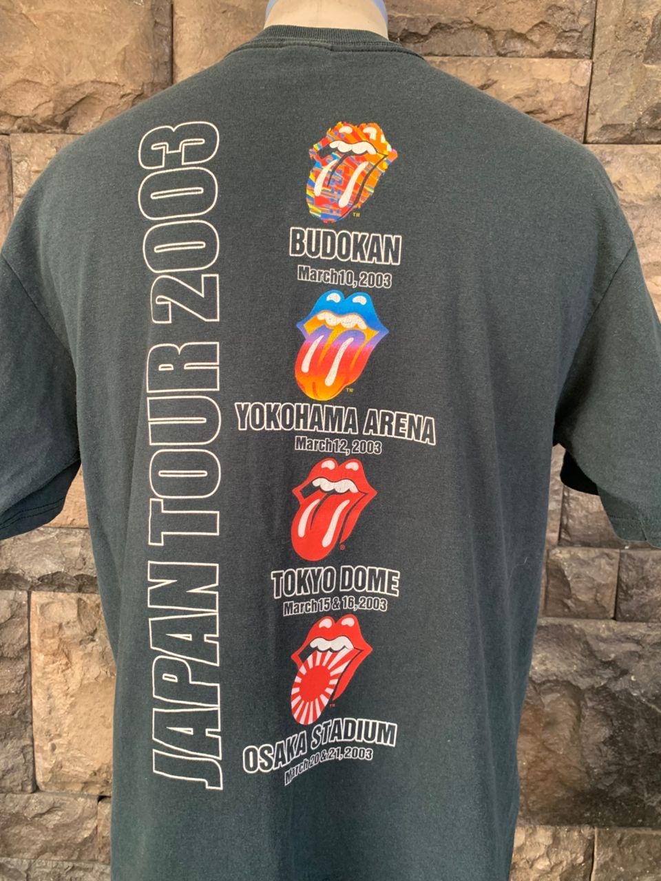ROLLING STONES JAPAN TOUR 2003 Tシャツ Vintage 2003 the Rolling Stones Japan Tour T Shirt - Etsy