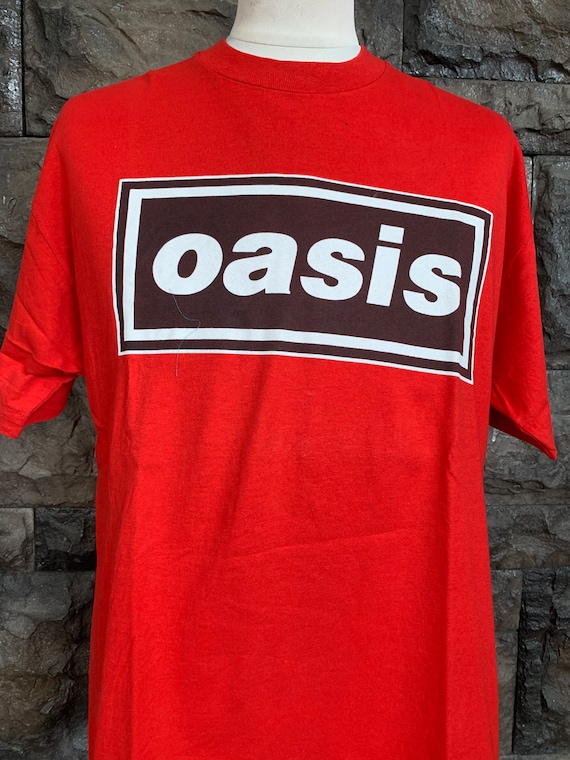Vintage 90s OASIS band Tshirt