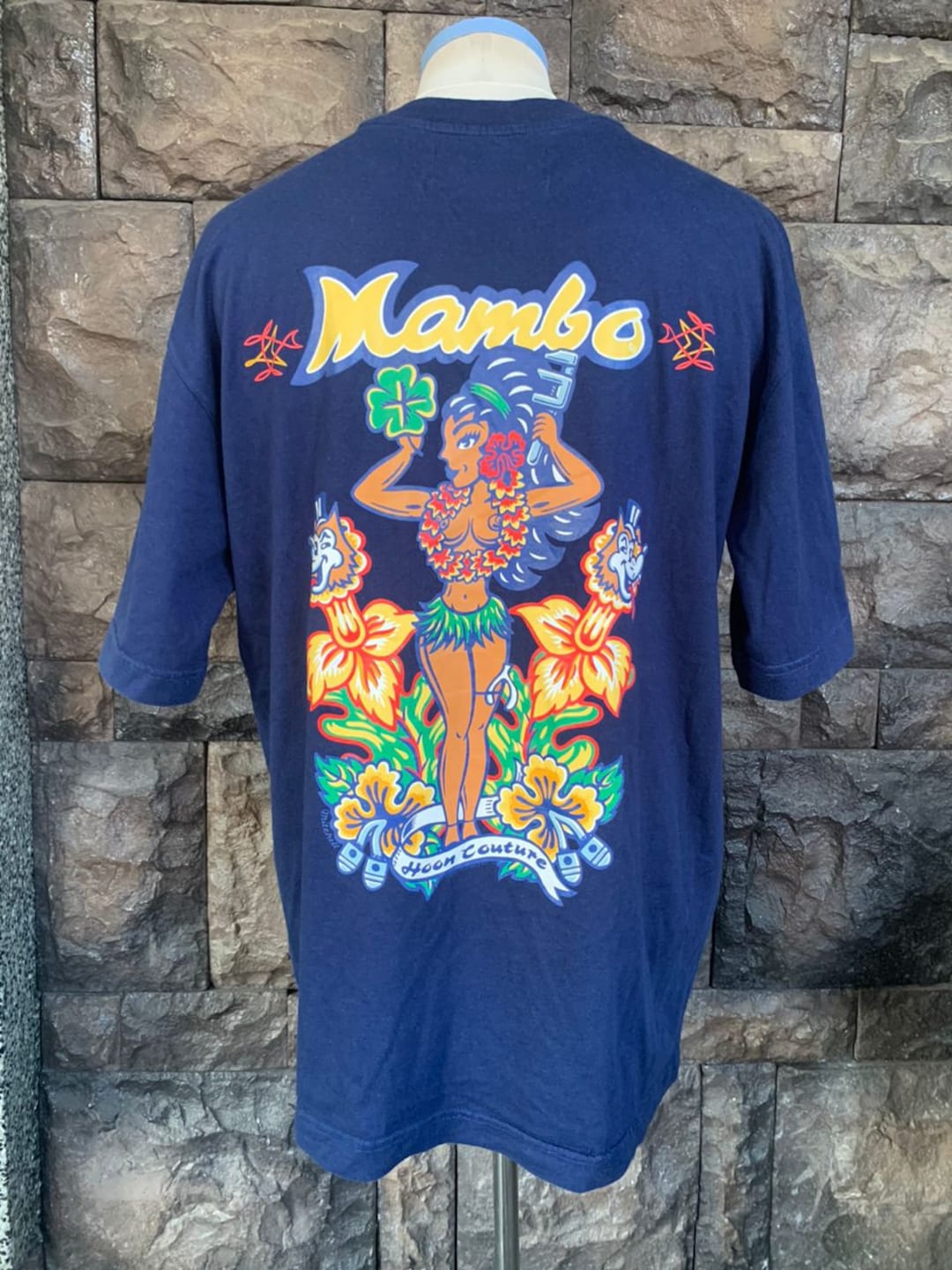 Vintage 90s Mambo Hoon Couture Graphic T Shirt - Etsy