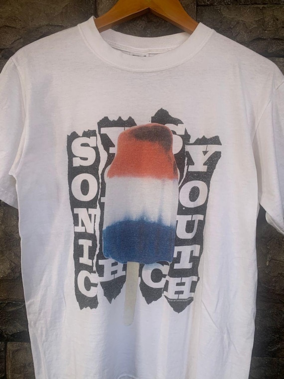 Vintage Sonic Youth Bomb Pop Ice Cream Band T Shirt - Etsy