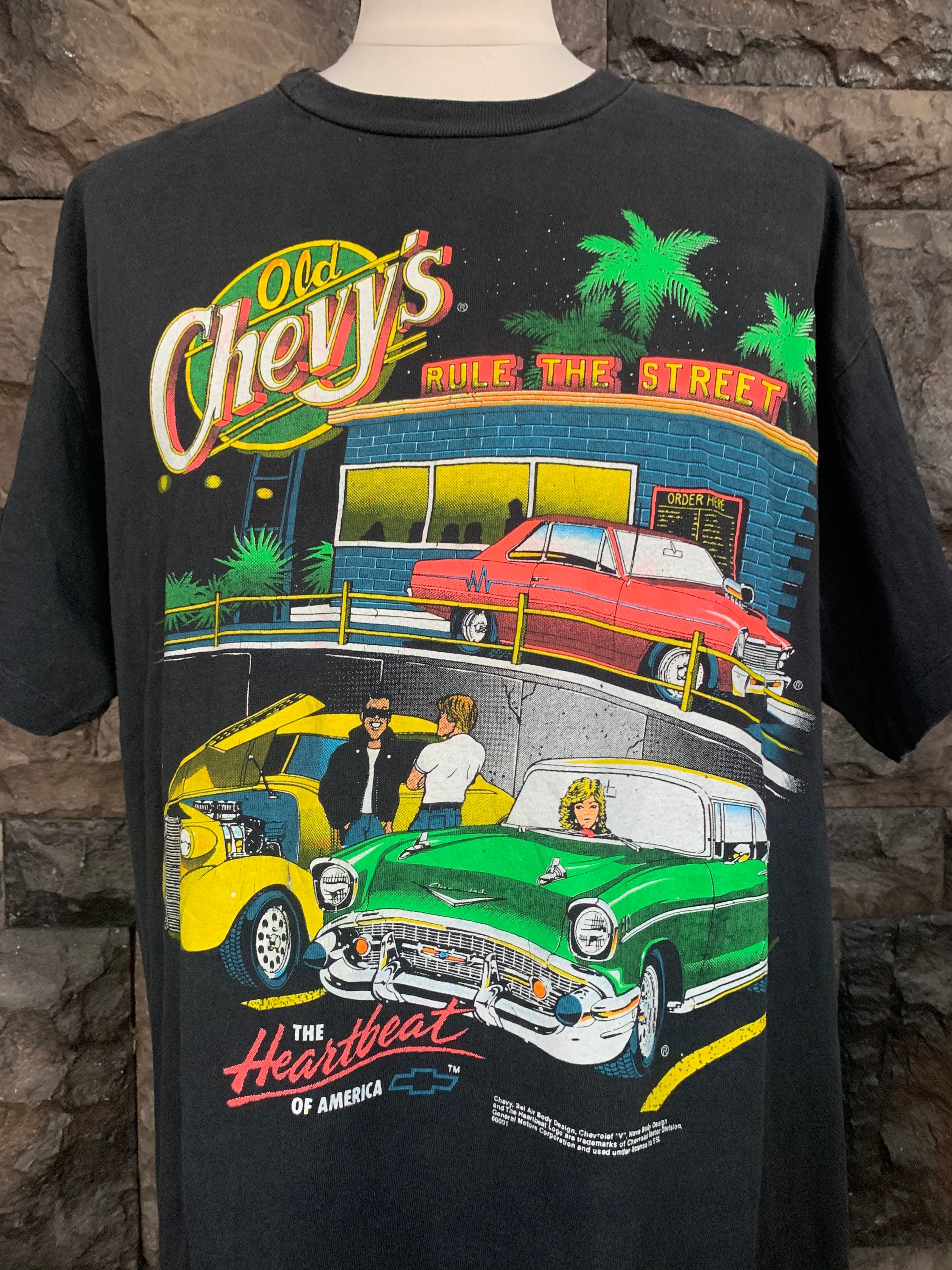 Vintage Old Chevy's Aotomotive T Shirt - Etsy