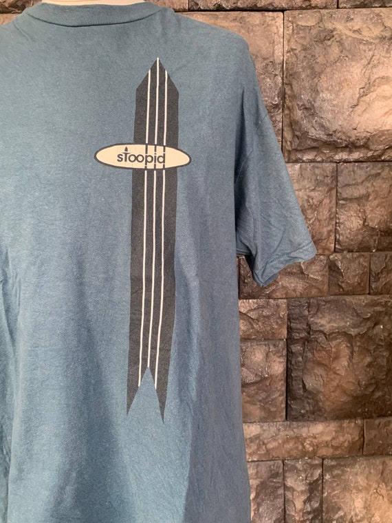 Vintage 90s Stoopid Skateboards T Shirt - Etsy