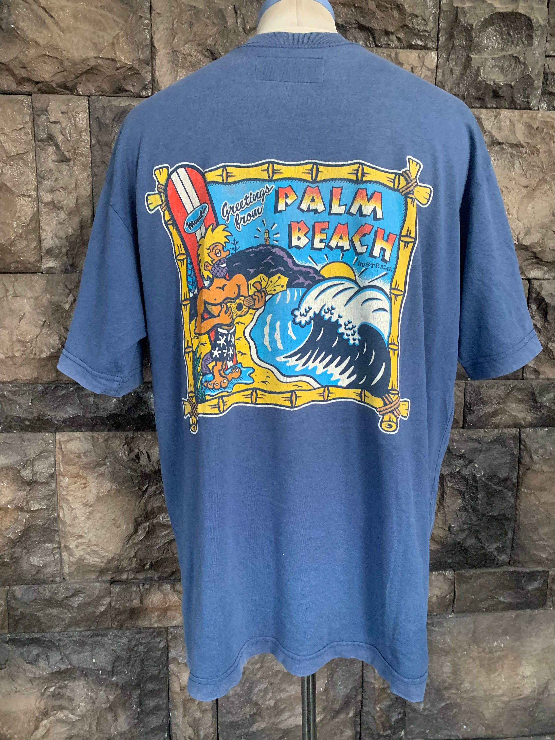 MAMBO LOUD SHIRTS マンボーラウドシャツ　アロハシャツ 910 - Mambo Loud Shirts L Hawaiian Shirt Blue Motorcycle