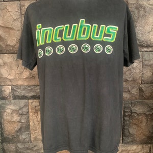 Vintage Incubus Rock Band T shirt