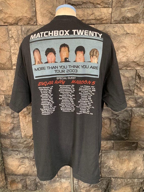 Vintage 2003 Matchbox Twenty Tour Special Guest Sugar Ray
