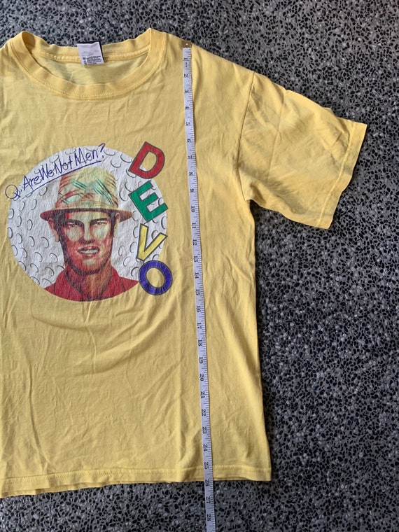 Vintage 00 DEVO Are We Not Men Band T 