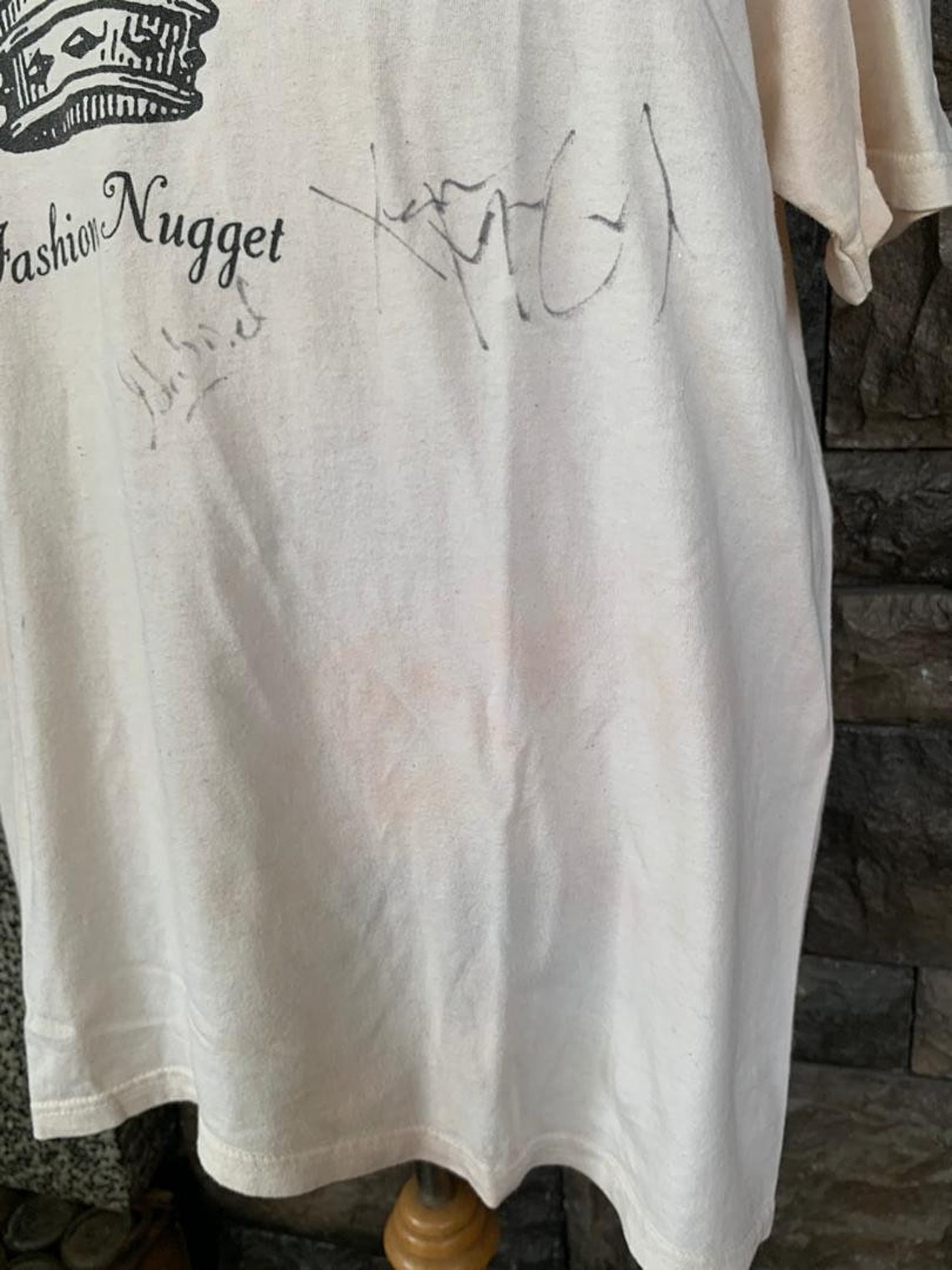 nugget in a biscuit shirt