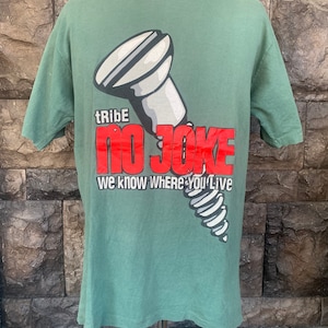 Vintage 90s No Joke Clothing American Modern Streetwear T-Shirt