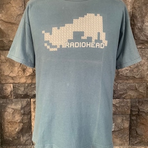 Vintage Radiohead Rock Band T shirt