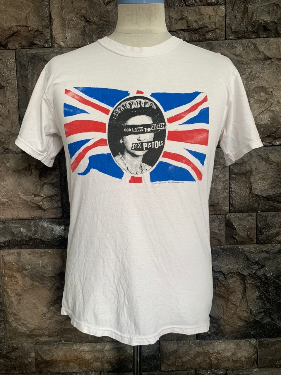 90's Sex Pistols God Save the Queen Tシャツ God Save the Queen White T-Shirt - Sex Pistols Official Store