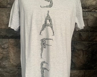 Vintage 90s Safe Sex by Stewart Kauffman T shirt