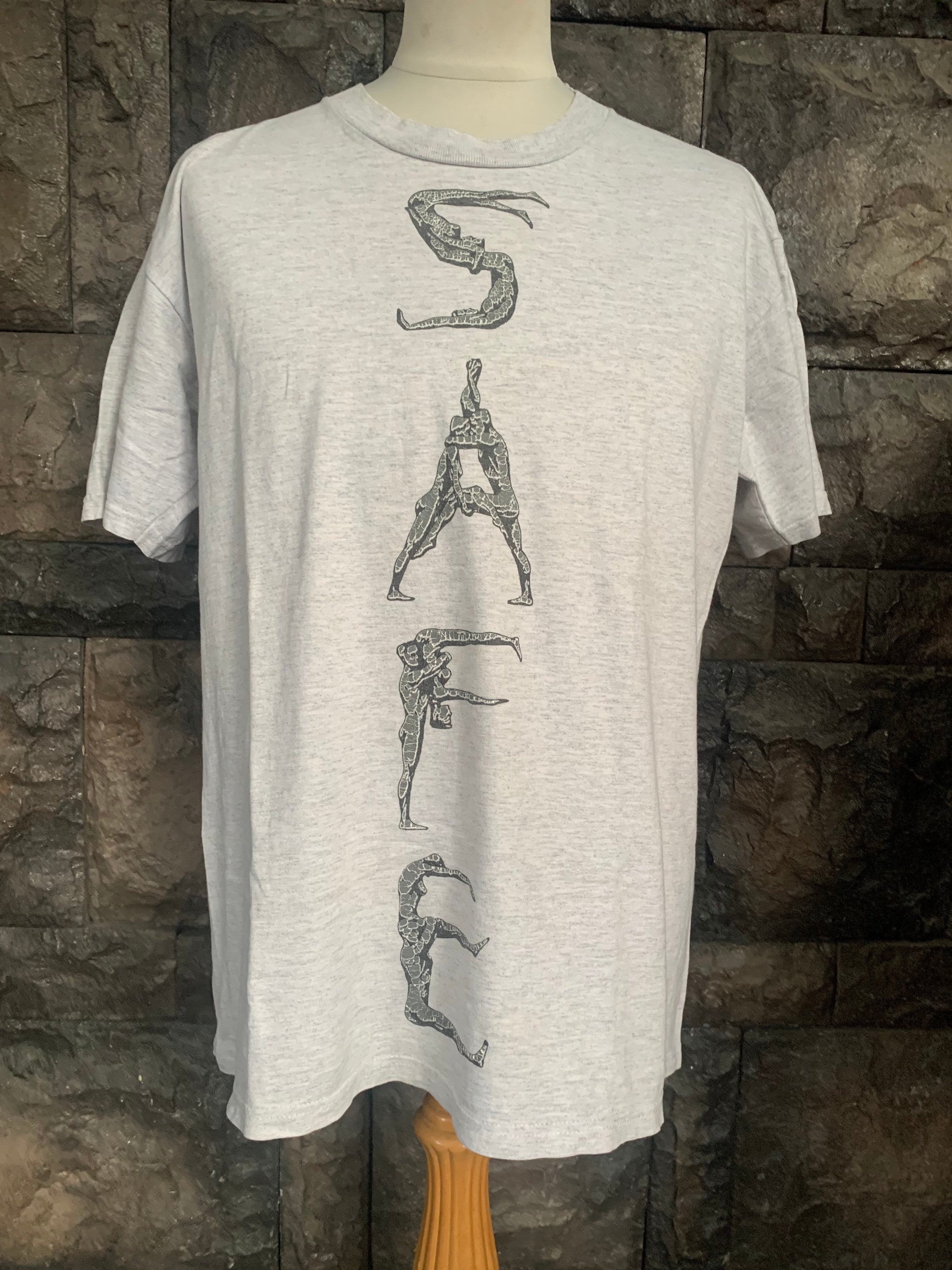Vintage 90s Safe Sex by Stewart Kauffman T Shirt - Etsy