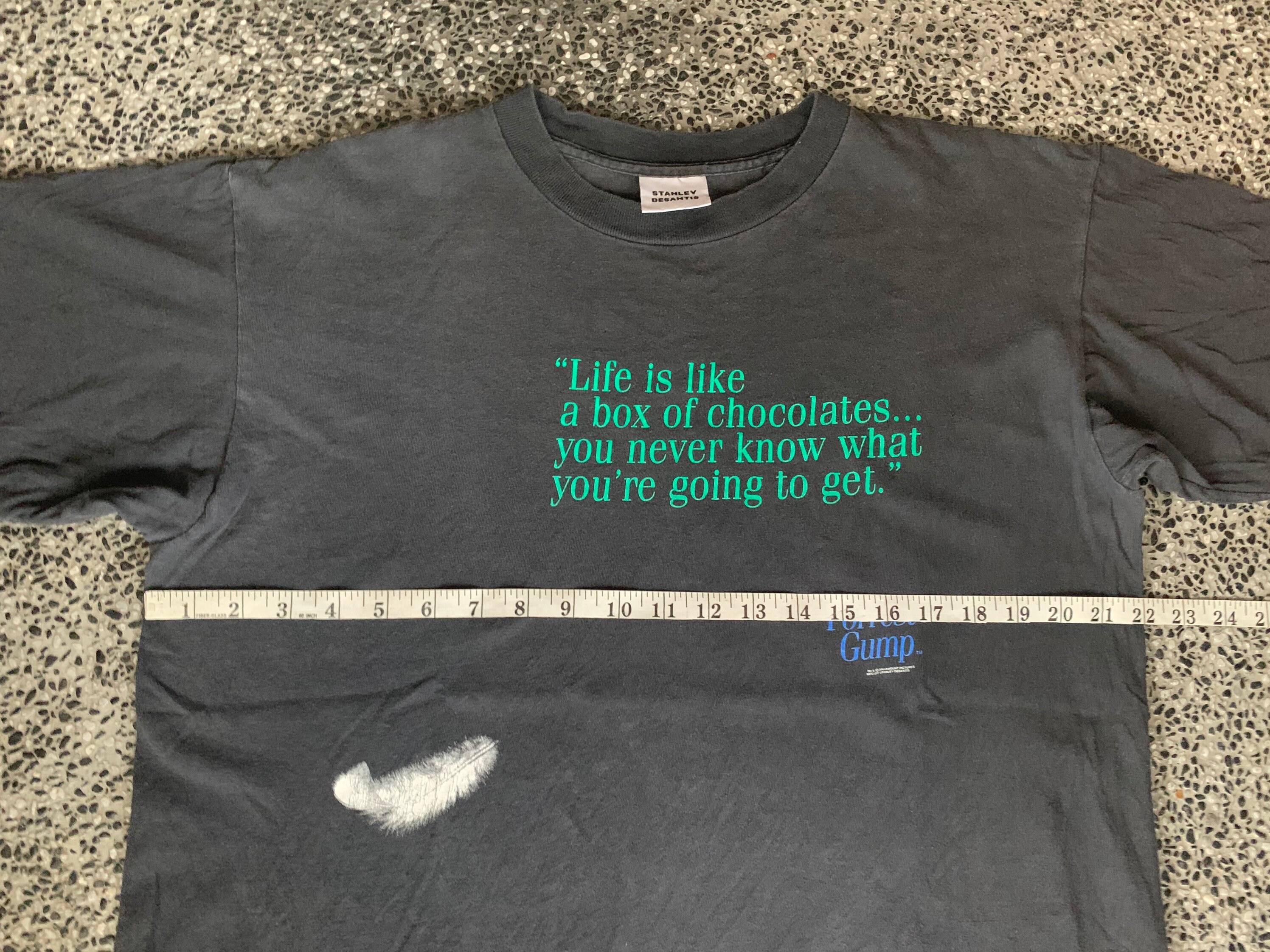 Vintage 90s FORREST GUMP Stanley Desantis T Shirt - Etsy