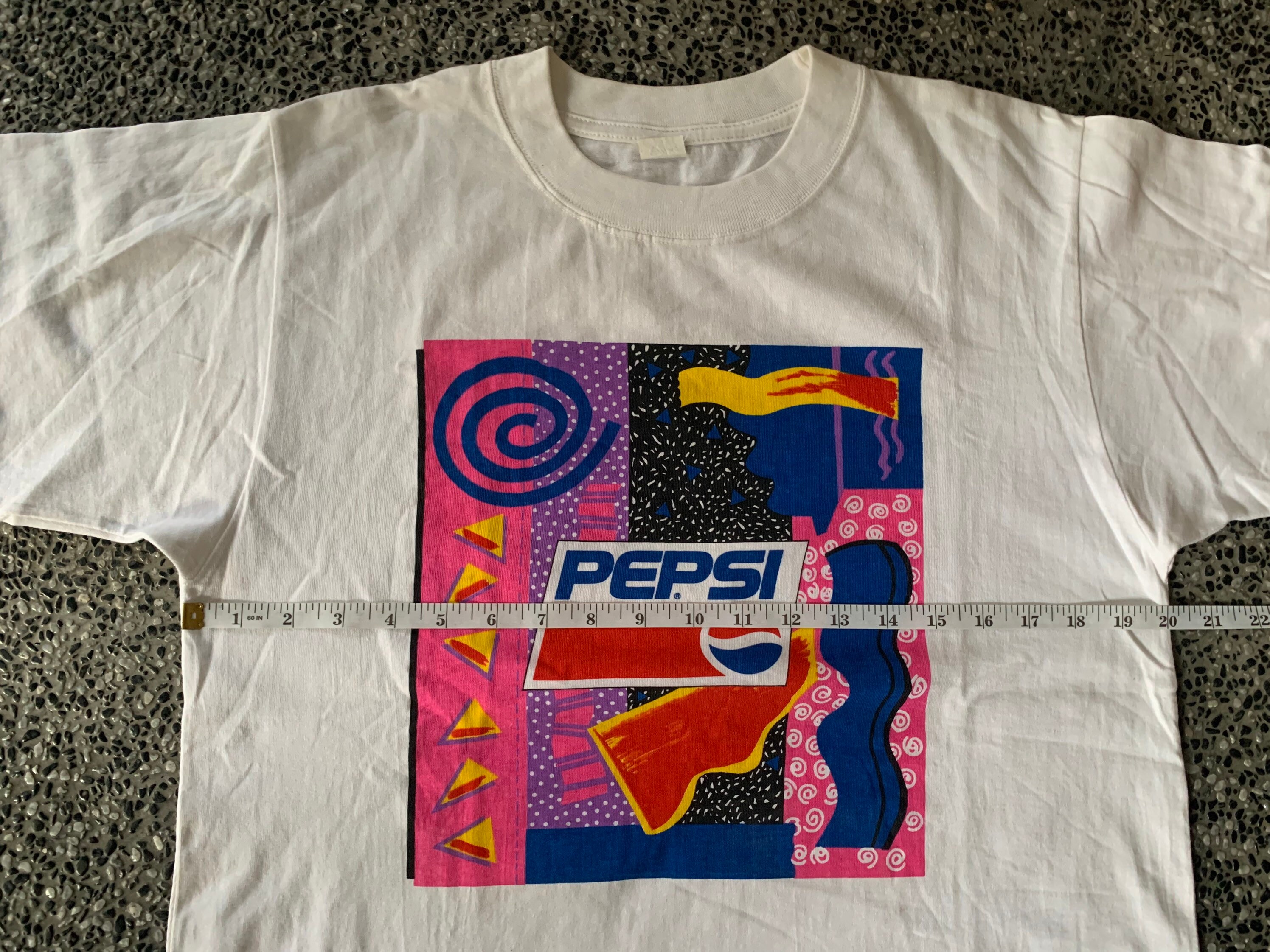 Vintage 90s PEPSI Pop Art Design T-shirt - Etsy