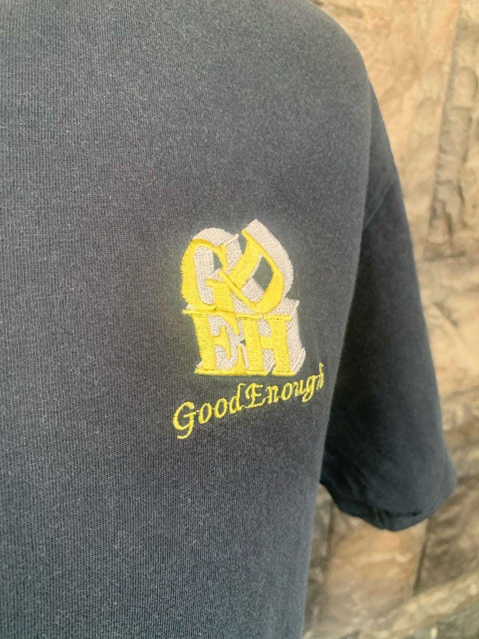 Vintage 90s Good Enough Goodenough Embroidered T Shirt - Etsy