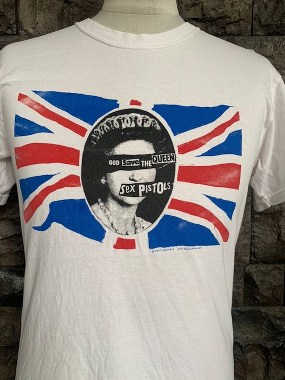 Vintage Sex Pistols God Save the Queen Band T Shirt - Etsy